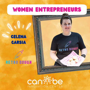 Women’s History Month Client Highlight – Celena Carsia from Retro Dough