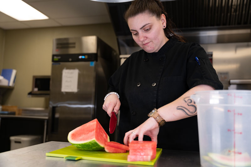 Dominique Pane, Hazleton Kitchen Incubator’s newest client, helps share the art of food, awarded Food Entrepreneurship Assistant Microgrant