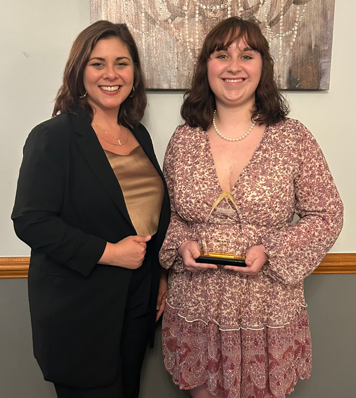 Kiera Kupsho receives Chamber’s Young Innovator of the Year award sponsored by CAN BE