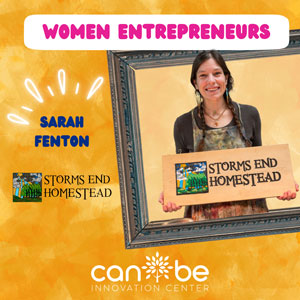 Women’s History Month Client Highlight – Sarah Fenton from Storms End Homestead
